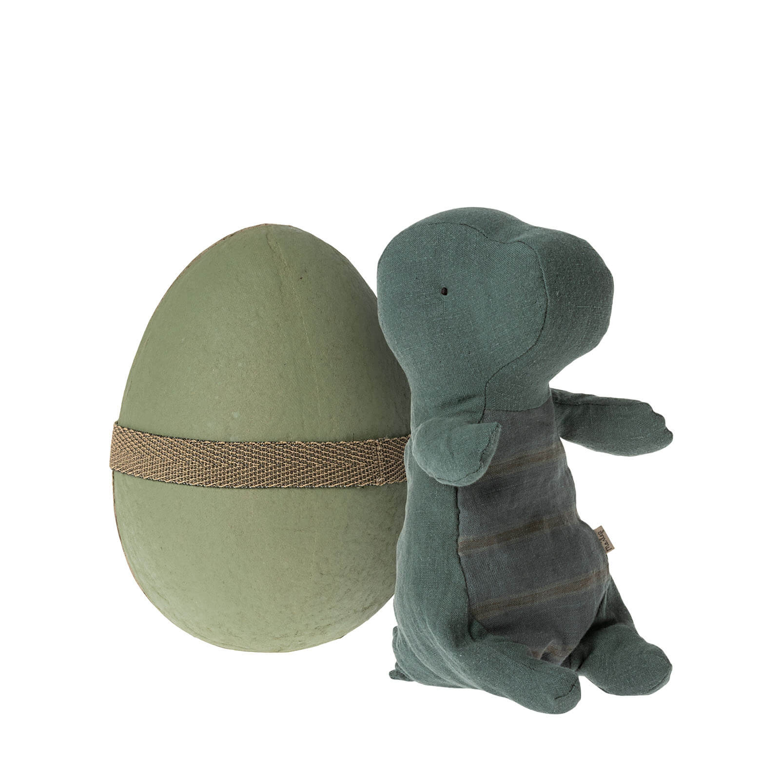 Gantosaurus In Egg Small - Dark Petrol