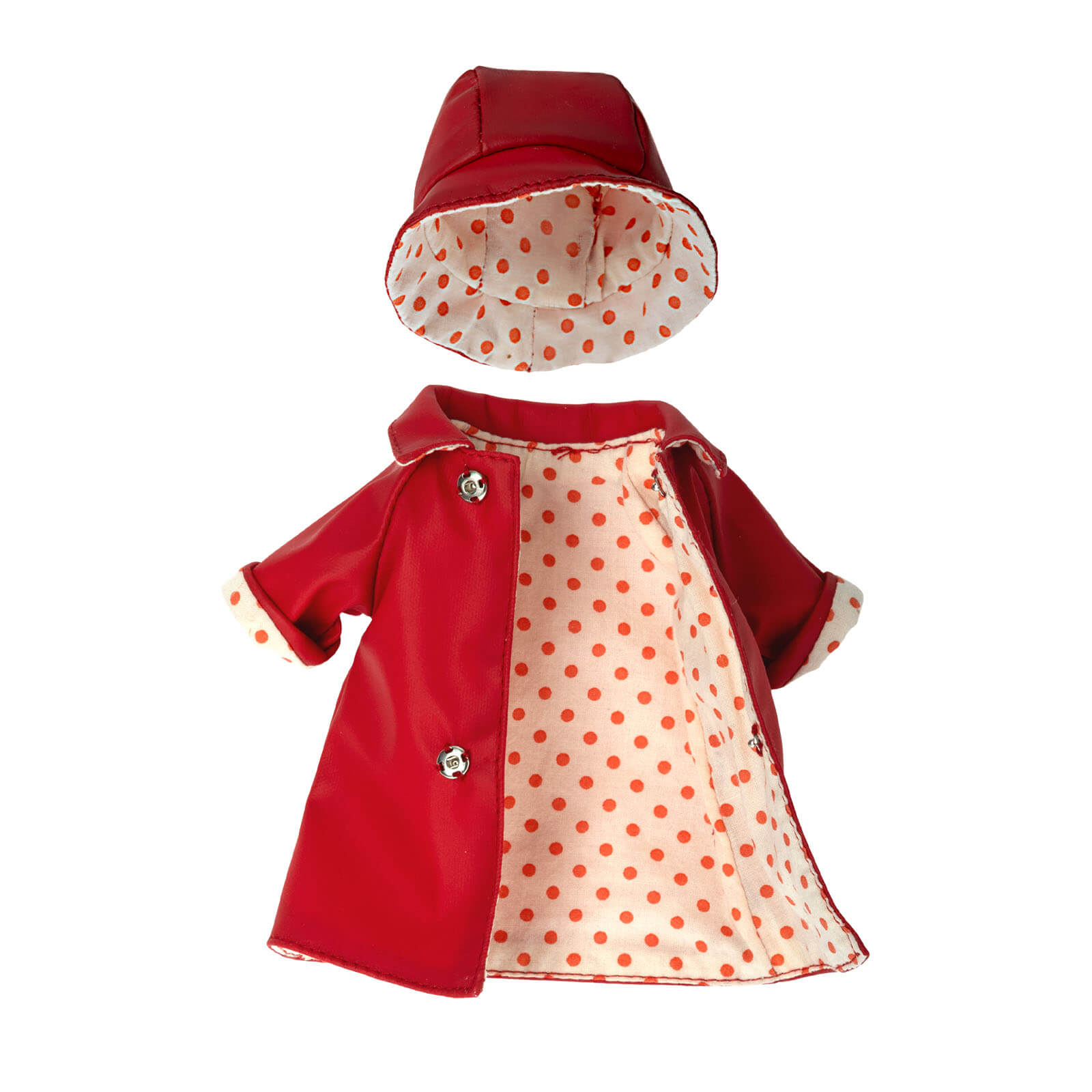 Rain Coat With Hat - Teddy Mum