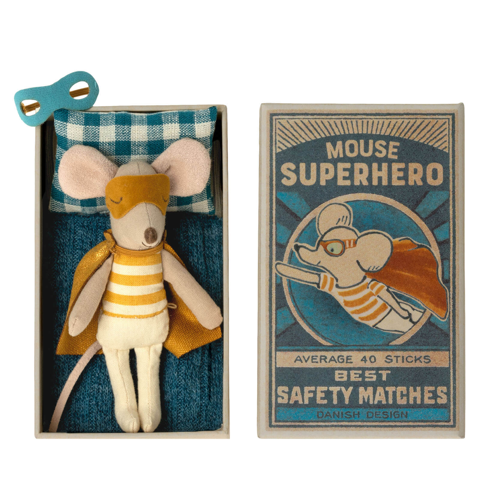 Super Hero Mouse - Little Brother In Matchbox