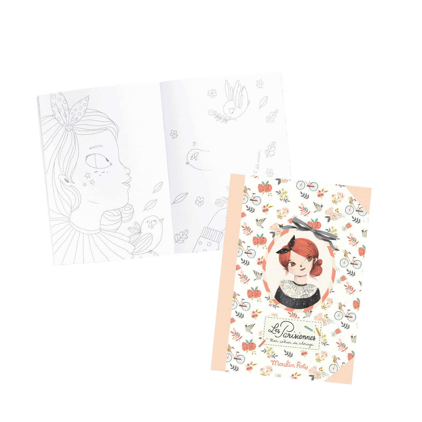 Colouring Book 36 Page - The Parisians