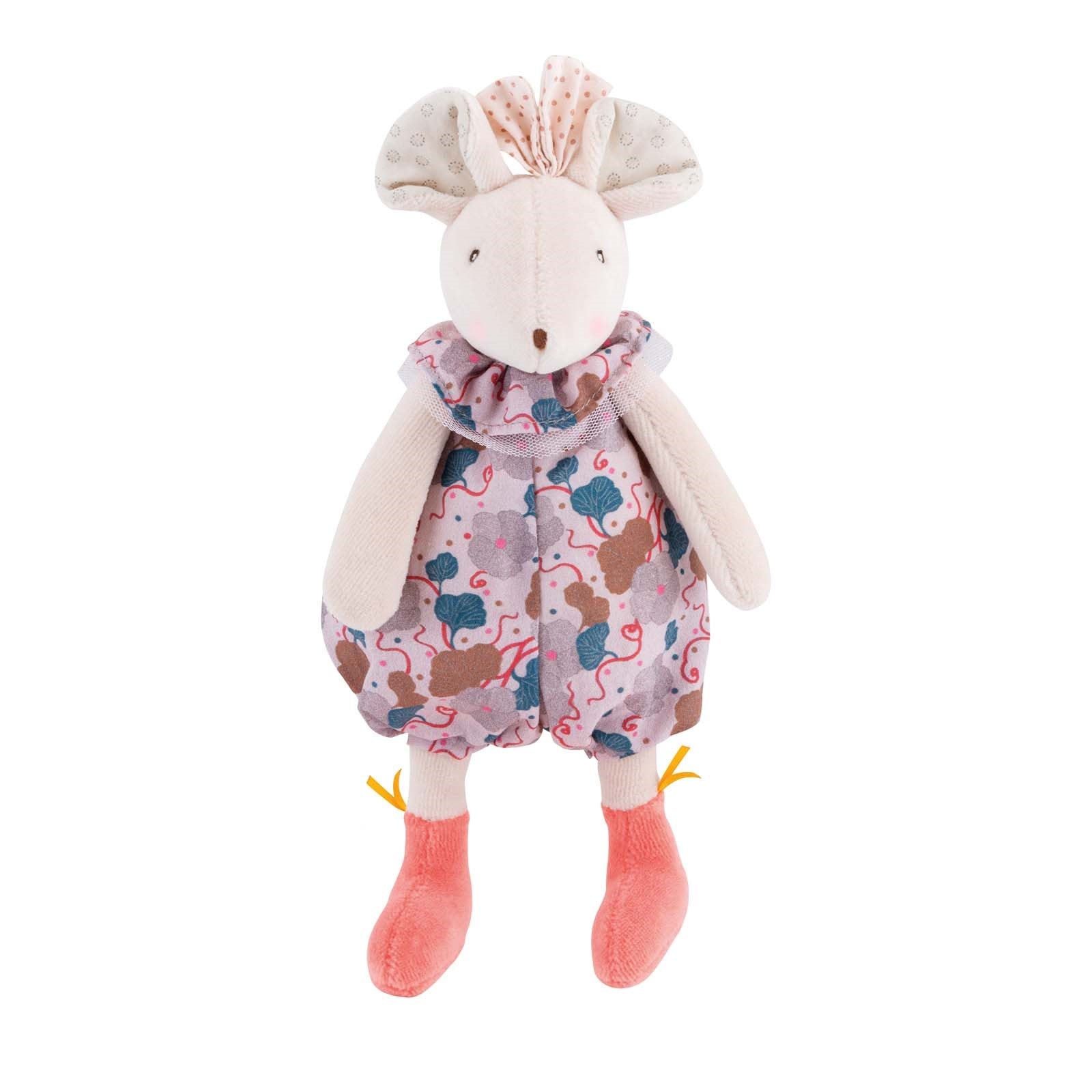 Il Etait Une Fois Mouse Rattle Pink