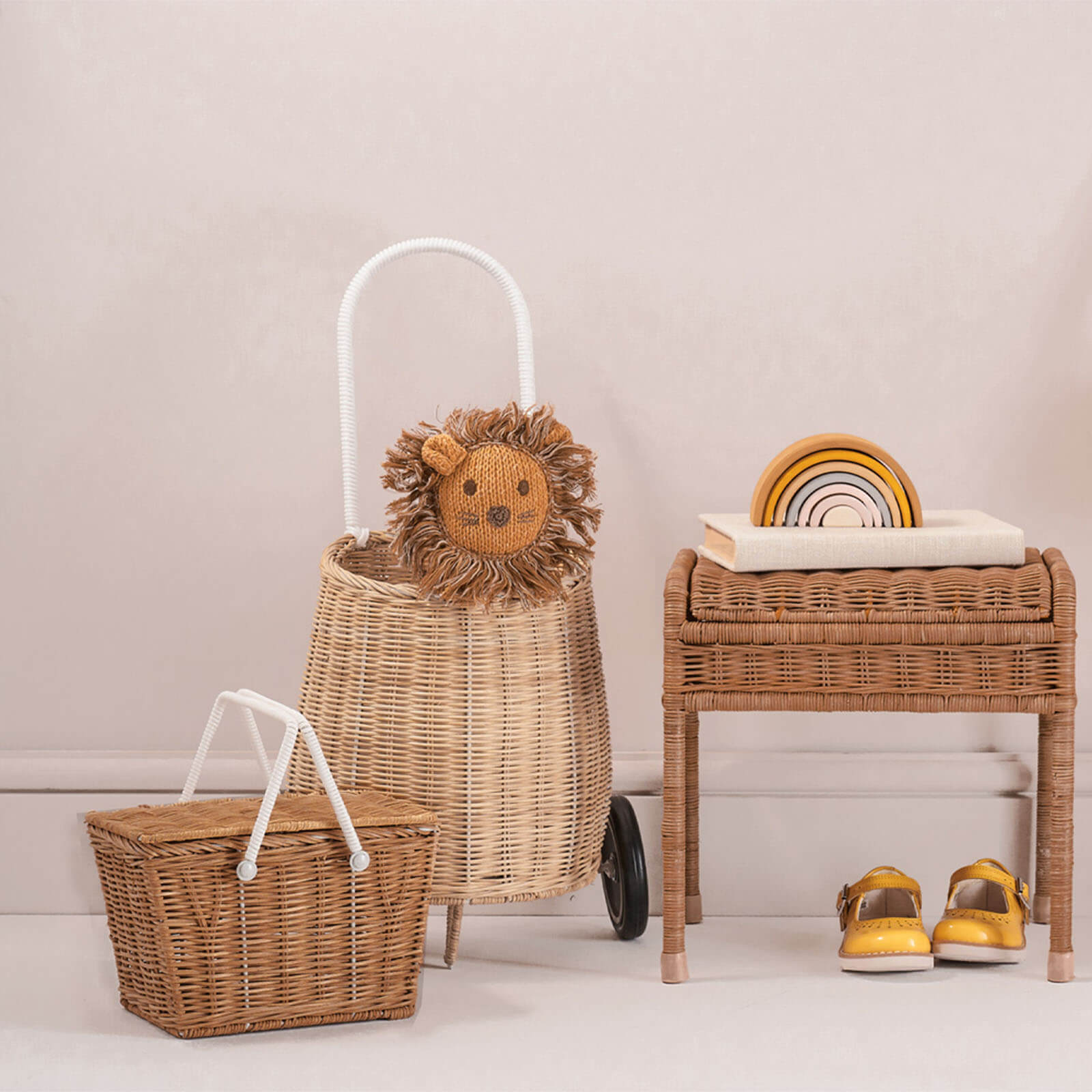 Piki Rattan Basket - Natural