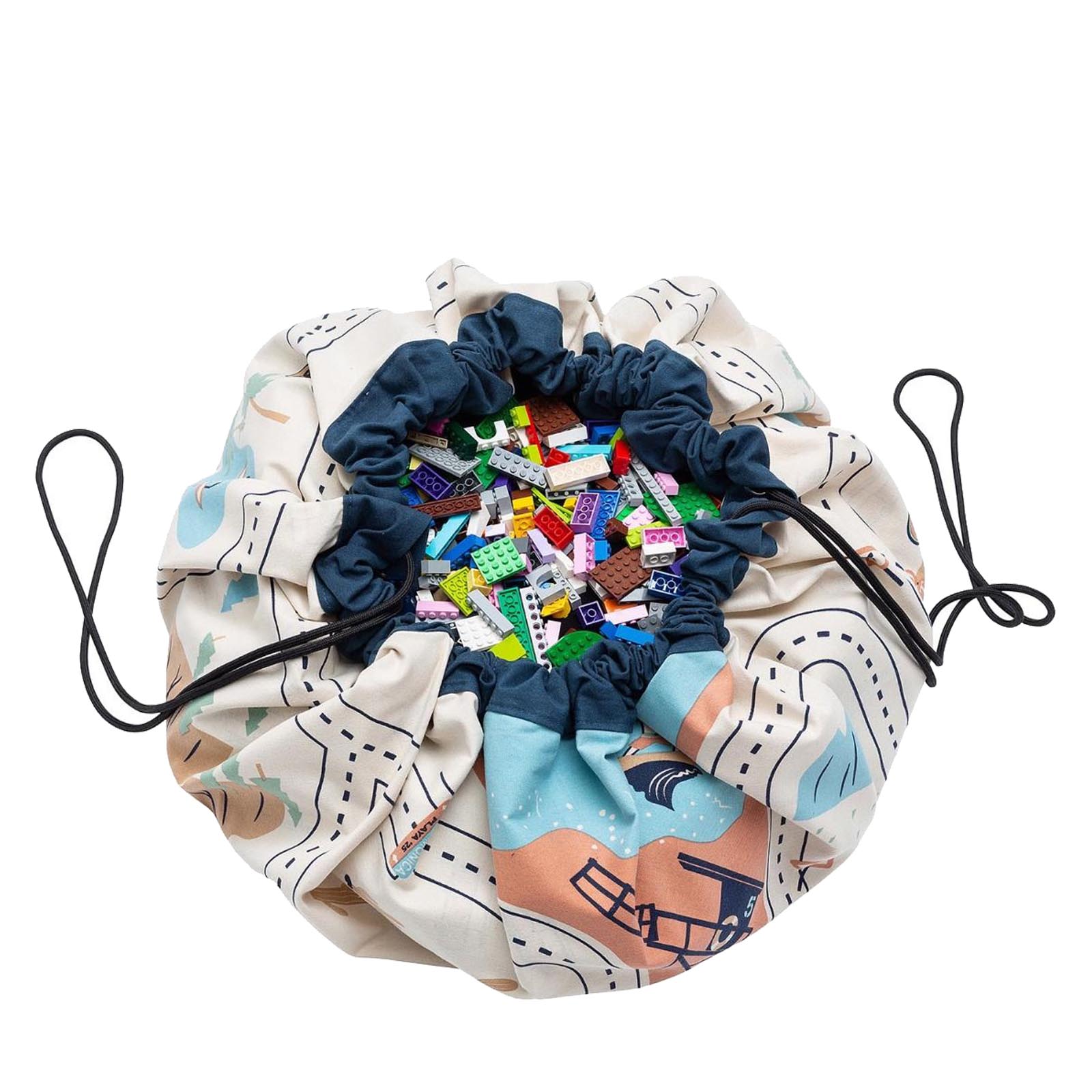 L.A. Roadmap Toy Storage Bag / Playmat