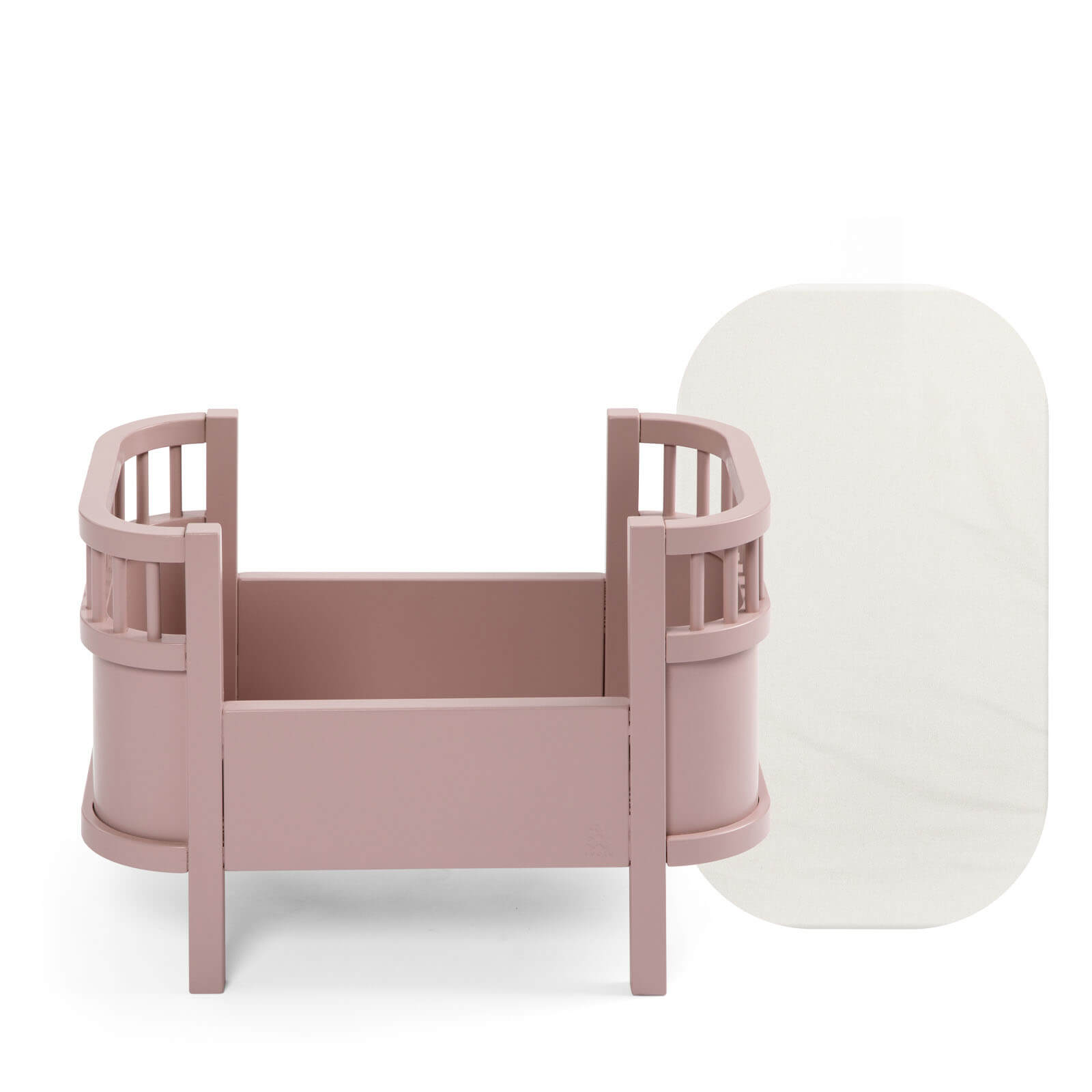 Dolls Bed and Mattress - Blossom Pink