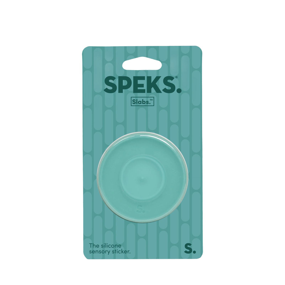 Slabs Silicone Sensory Sticker - Path Green