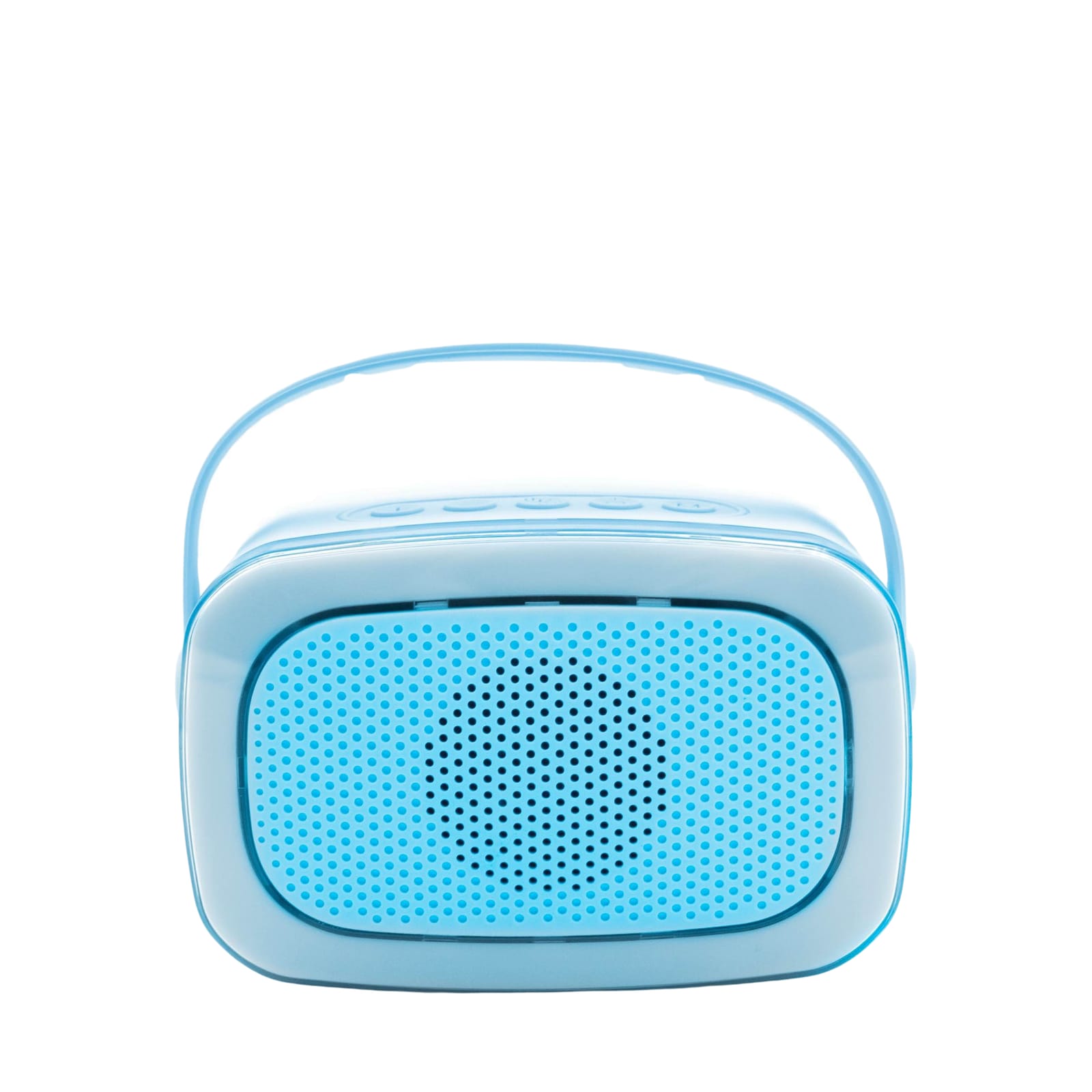 Light Up Karaoke Machine and 2 Microphones - Blue