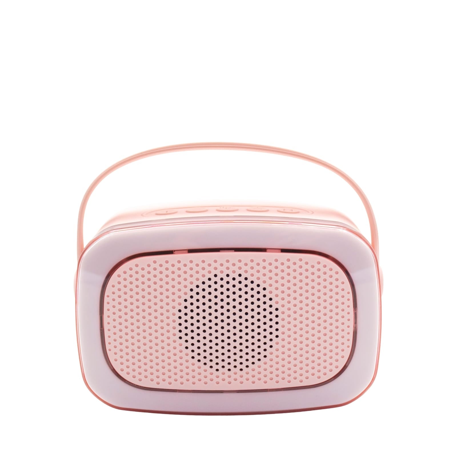 Light Up Karaoke Machine and 2 Microphones - Rose