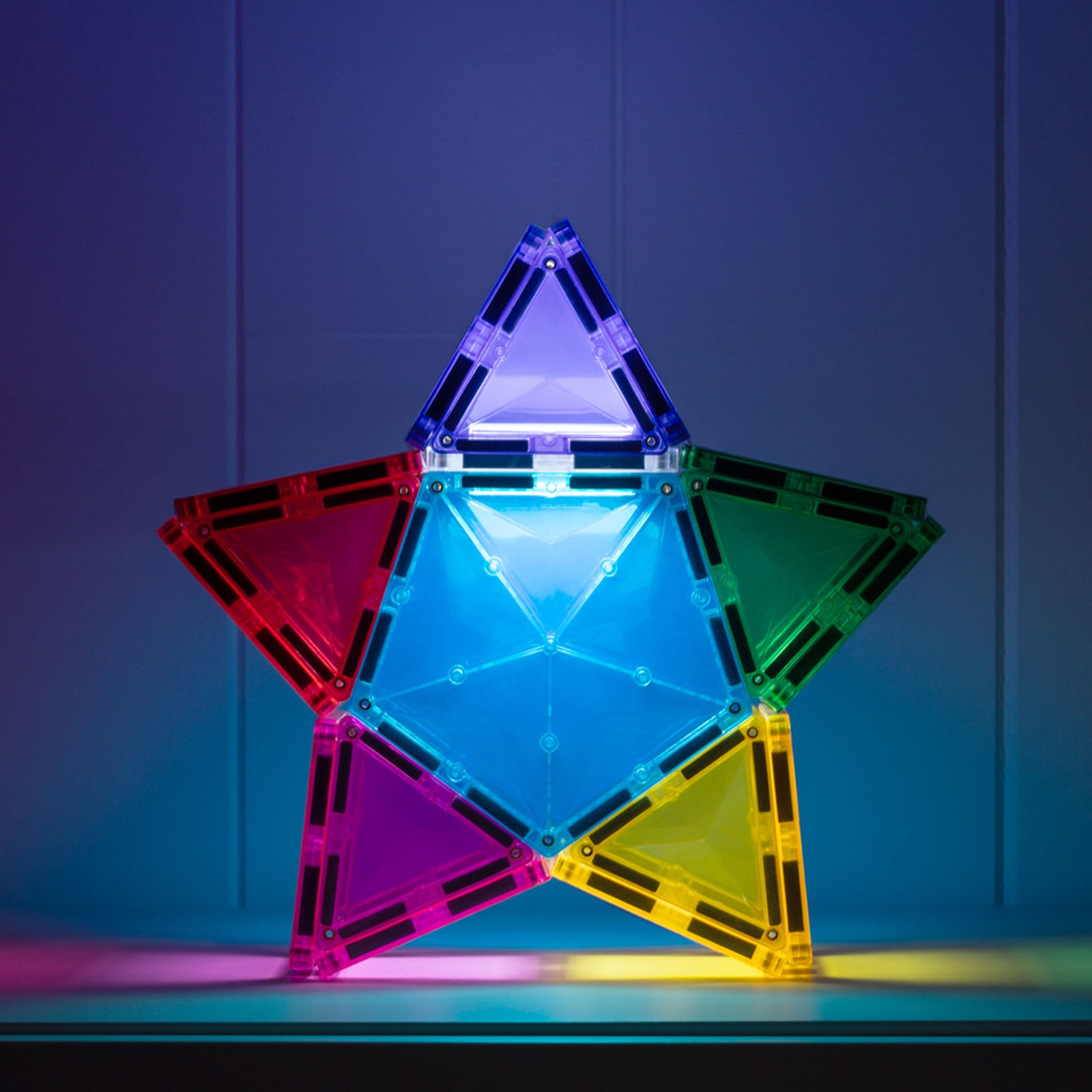 Magnetic Tiles Light Star Pack - 28 Pieces