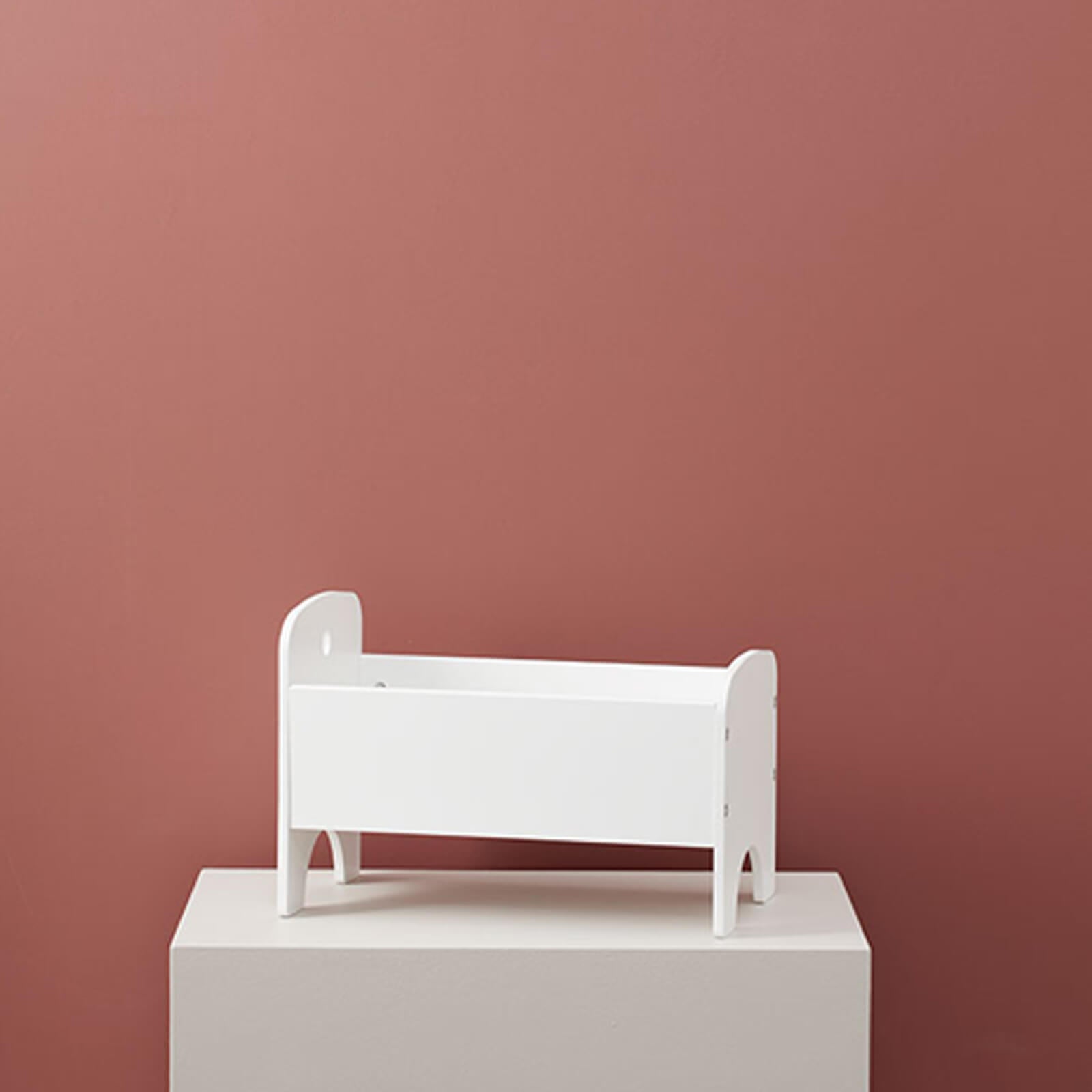 Doll Bed White With Bed Set