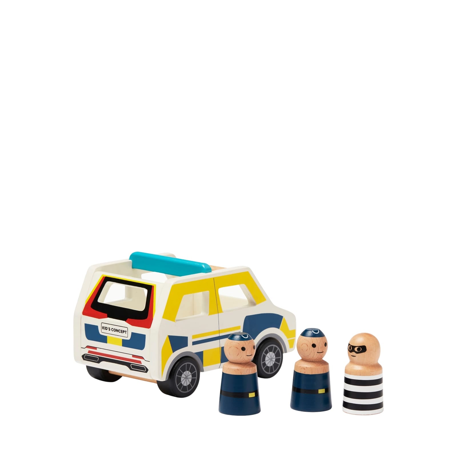 Wooden Police Car