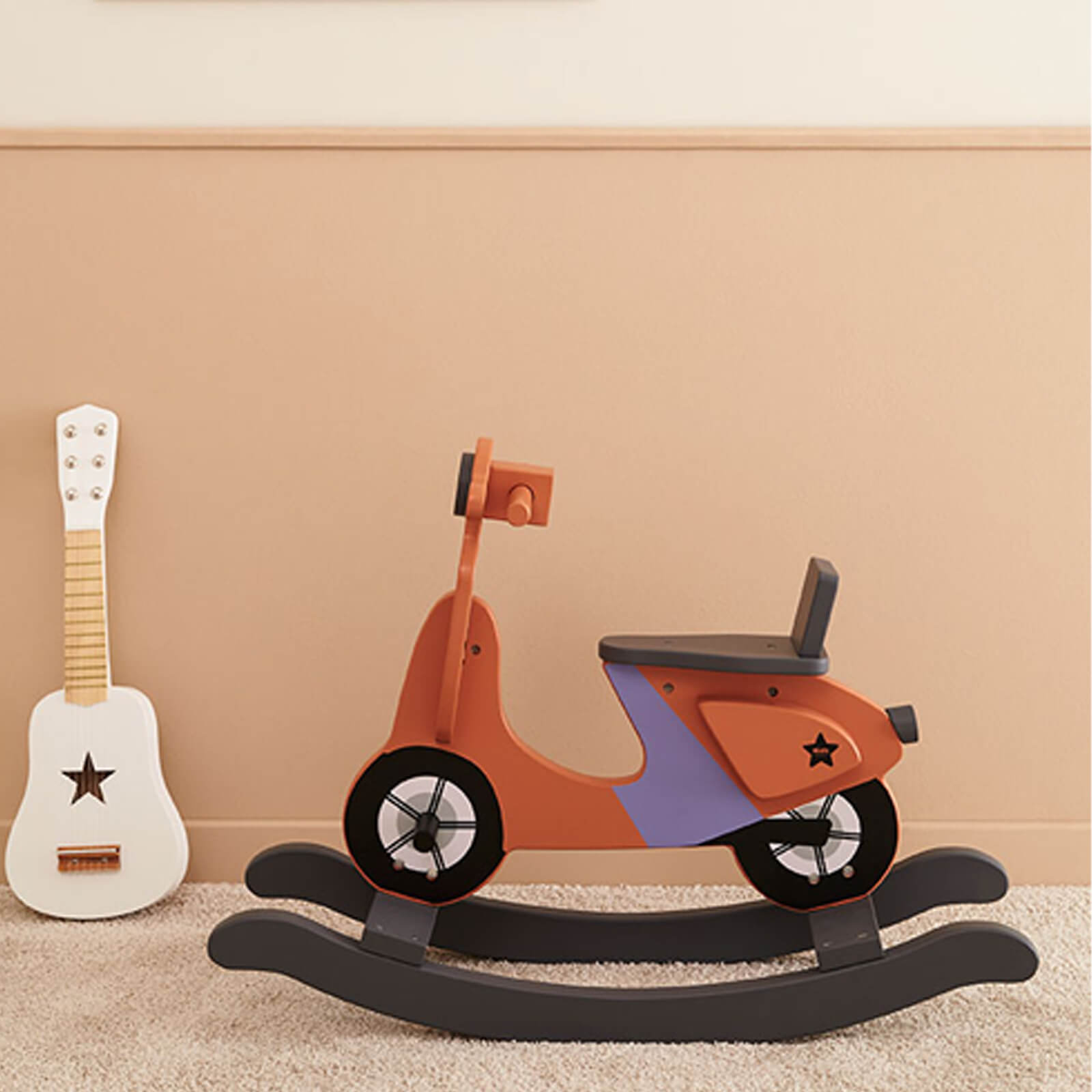 Rocking Scooter - Rust