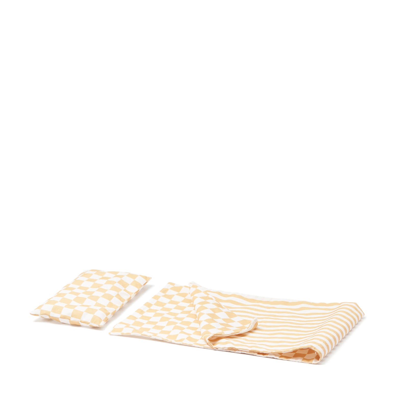 Wooden Doll Bed - Red