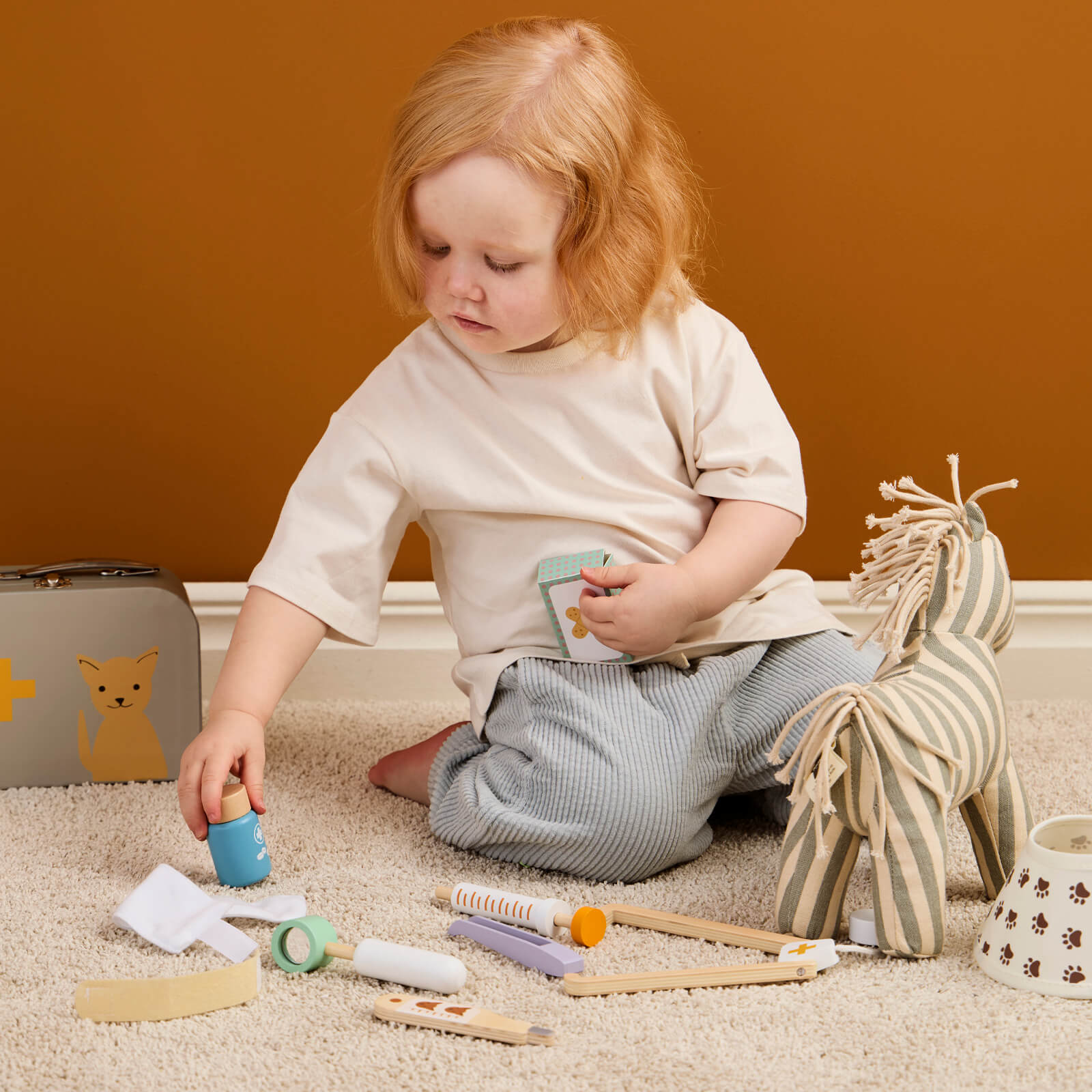 Veterinary Play Set Suitcase