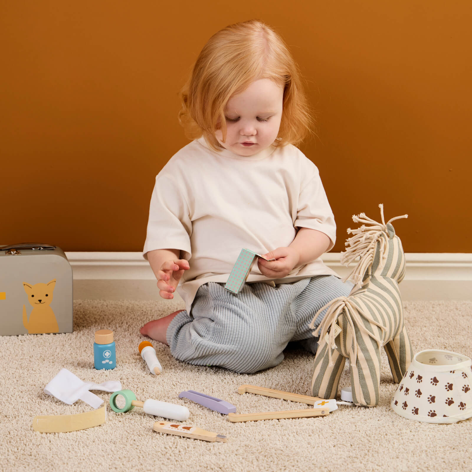 Veterinary Play Set Suitcase