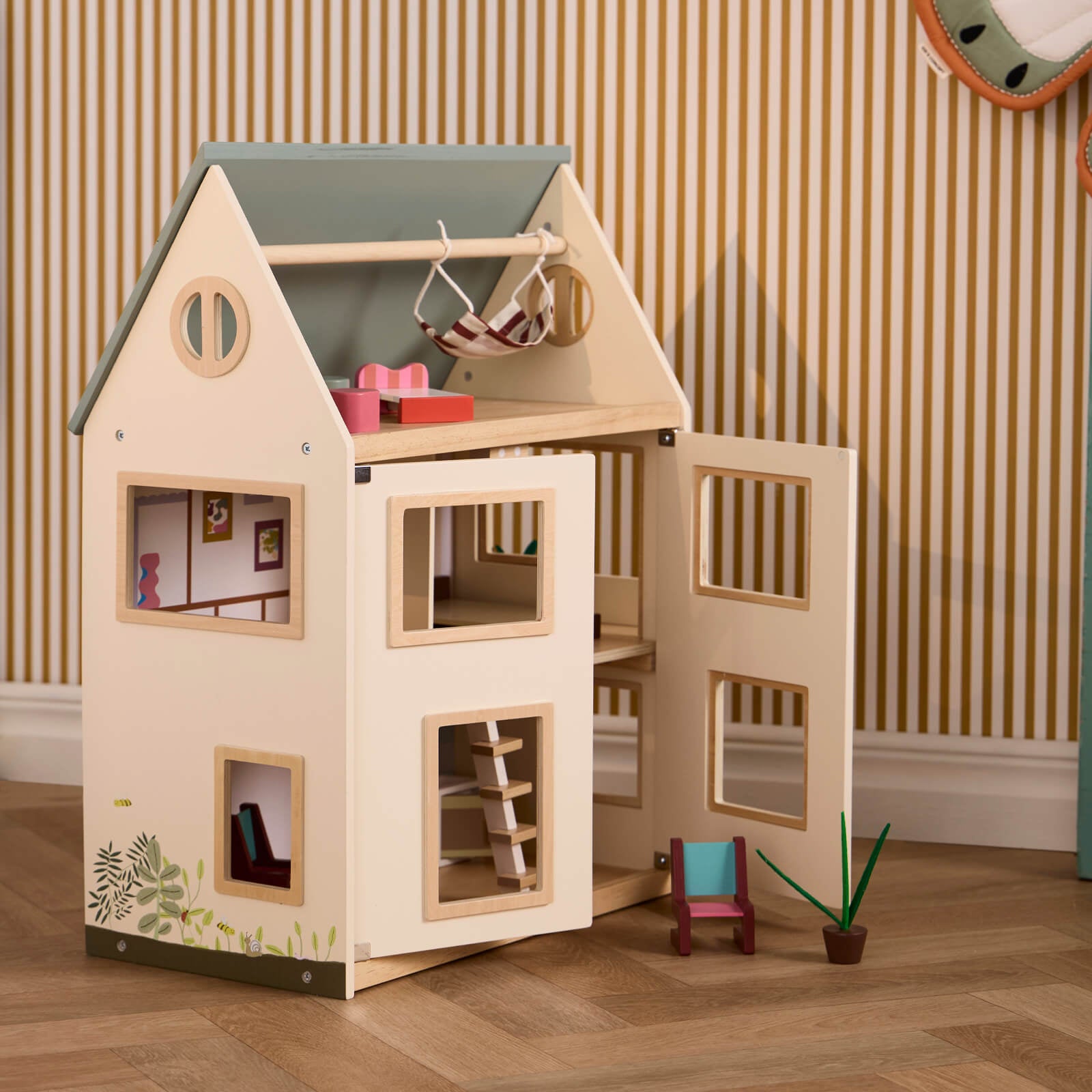 Doll House with Furniture