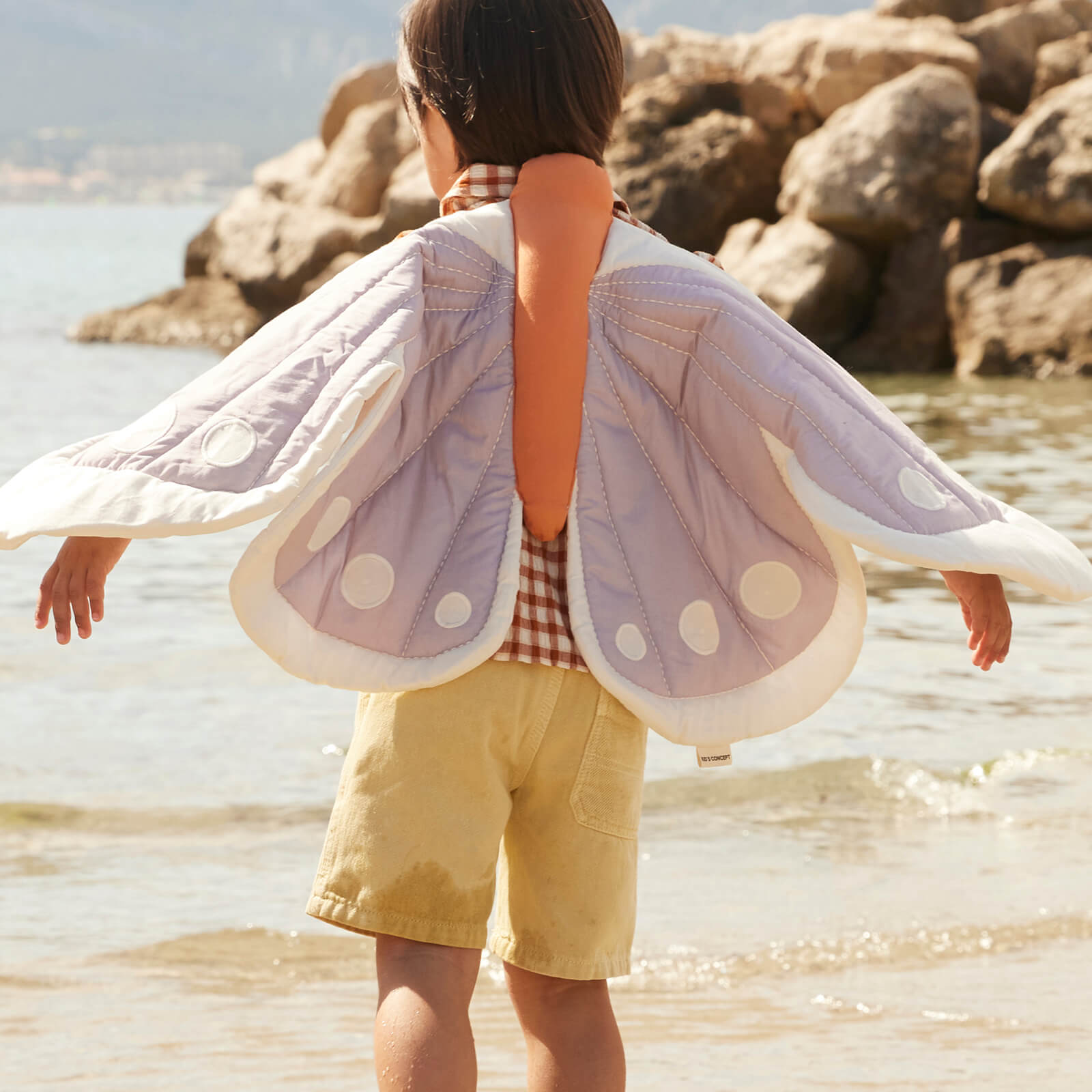 Butterfly Maxi Purple Dress-Up