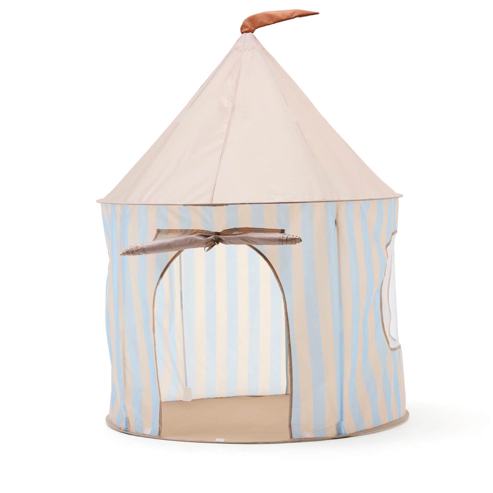 Play Tent Stripe Light Blue