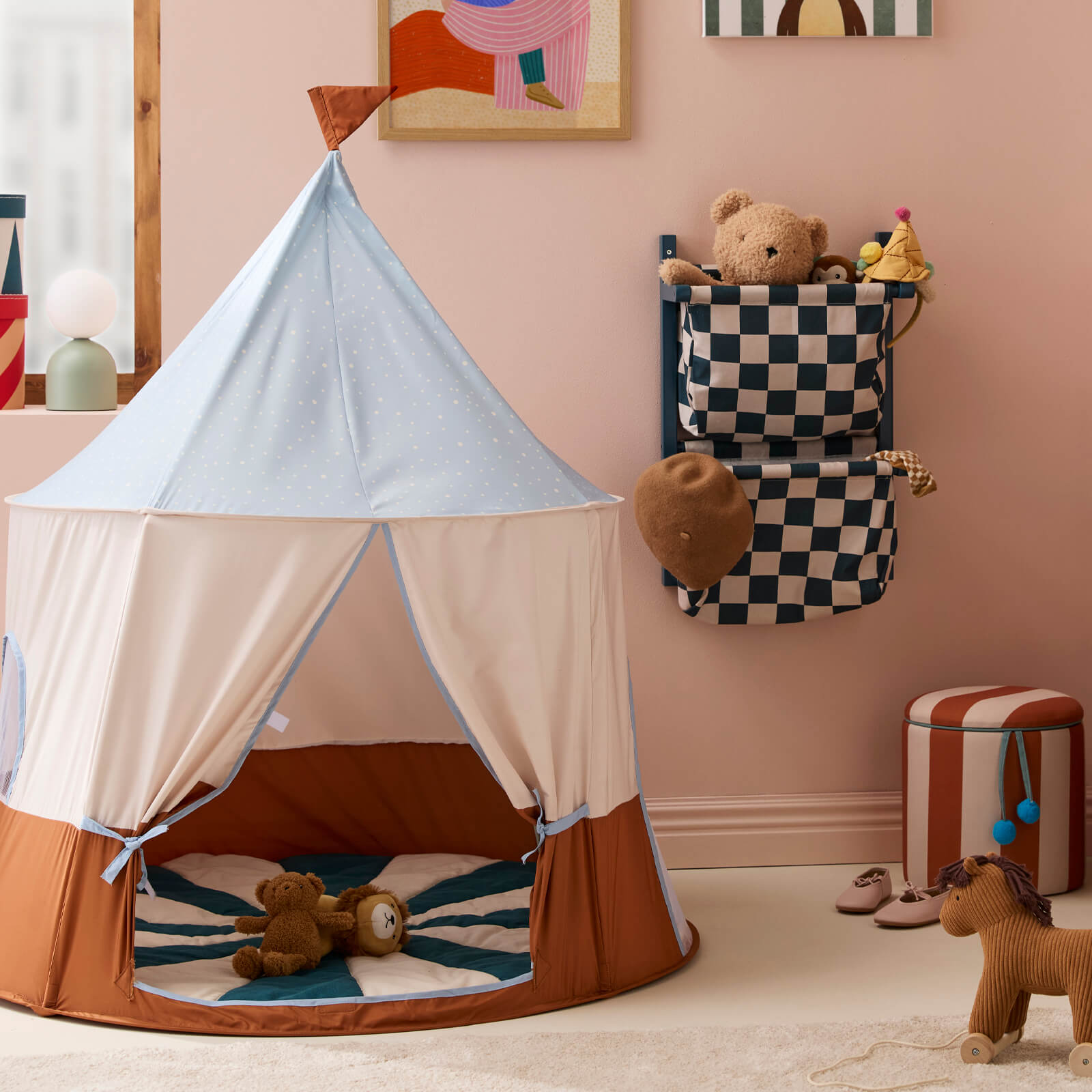 Play Tent Circus Blue
