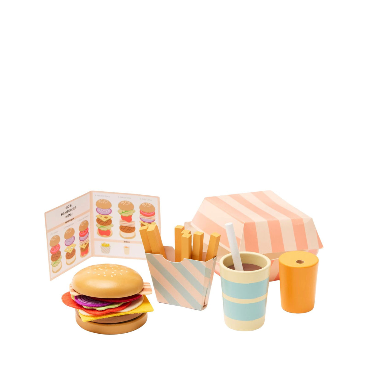 Hamburger Menu Play Set