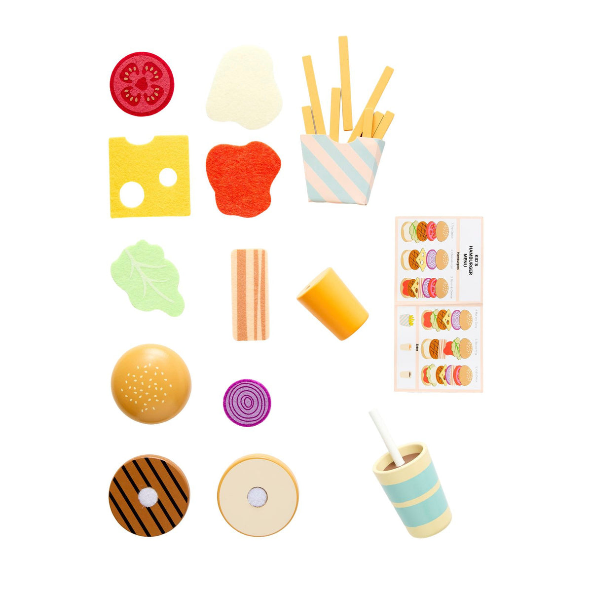 Hamburger Menu Play Set