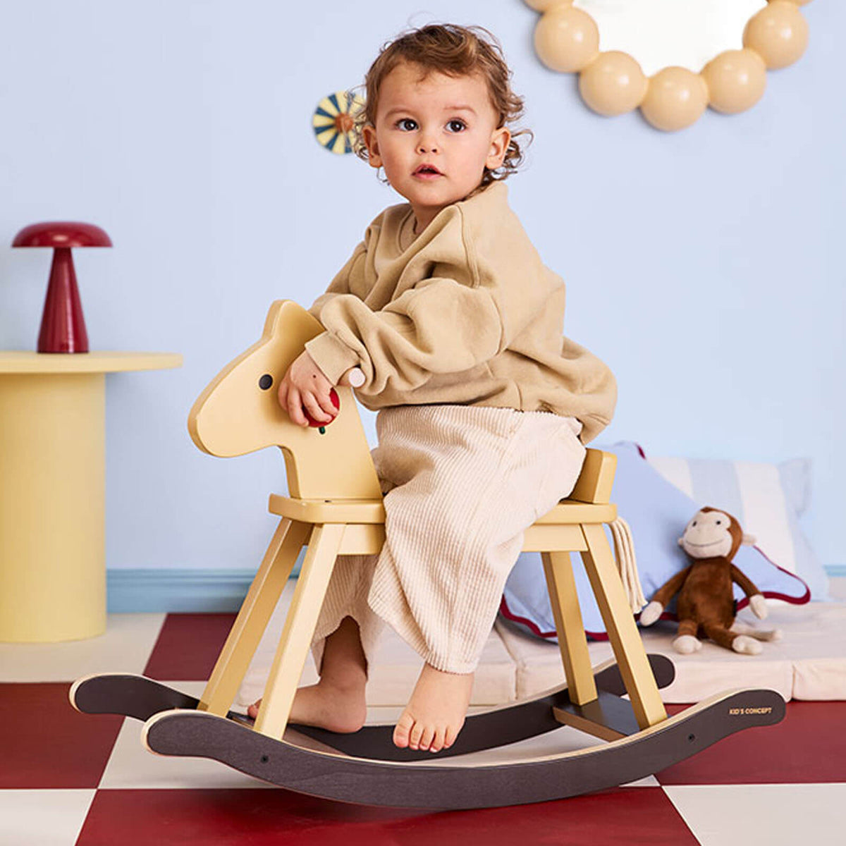 Rocking Horse - Honey Yellow
