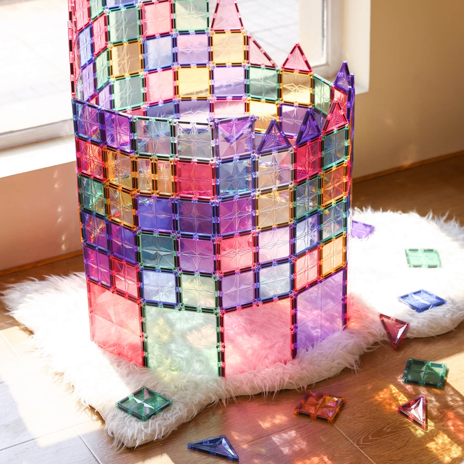 Magnetic Tiles - Classic Colours 100 Pieces
