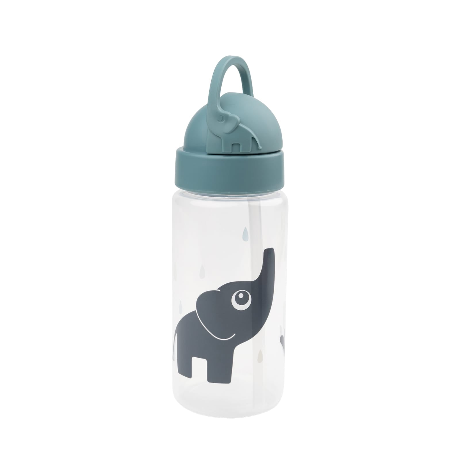 Straw Water Bottle - Elphee Blue