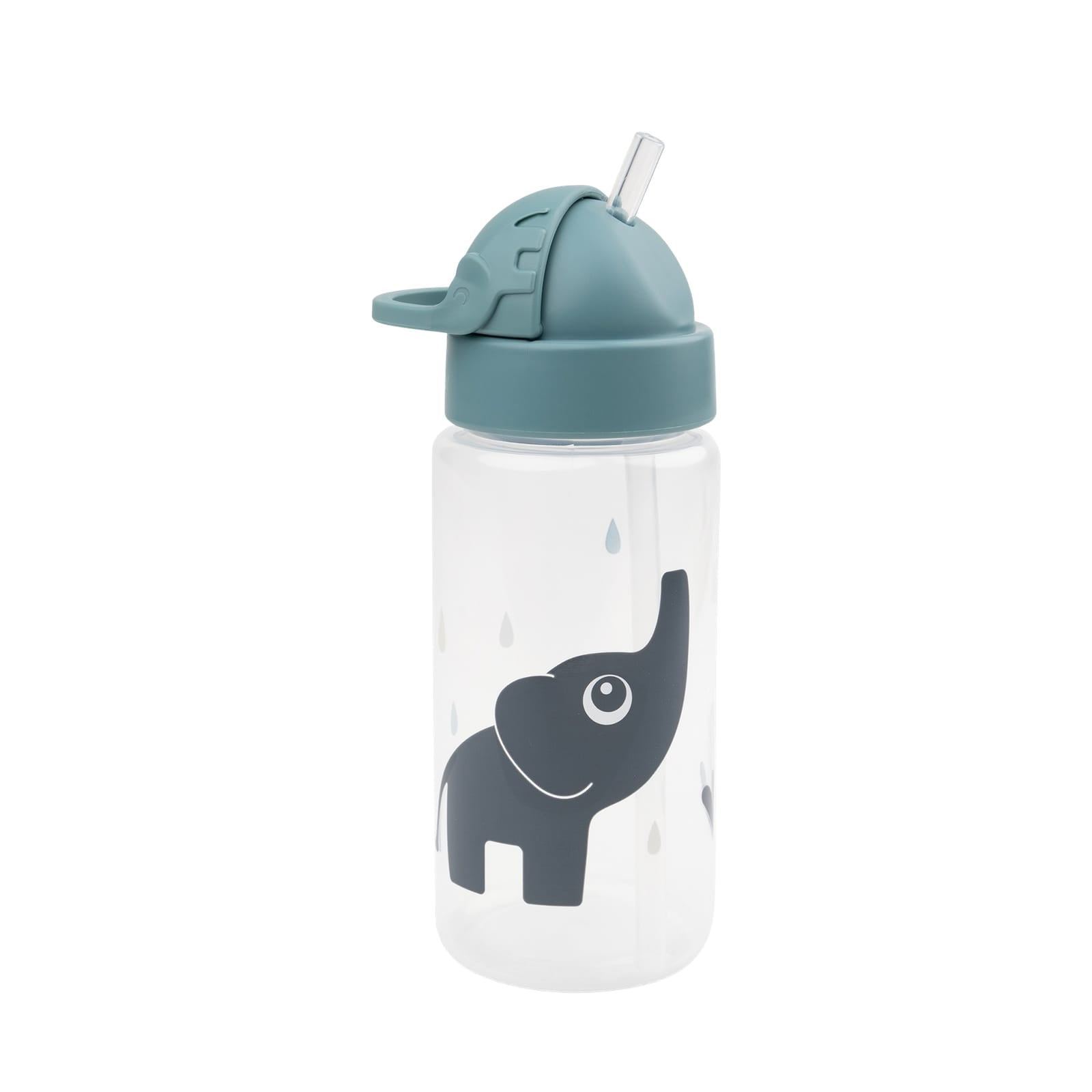 Straw Water Bottle - Elphee Blue