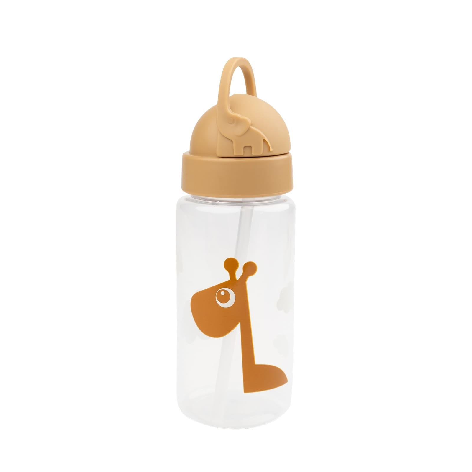 Straw Water Bottle - Raffi Mustard