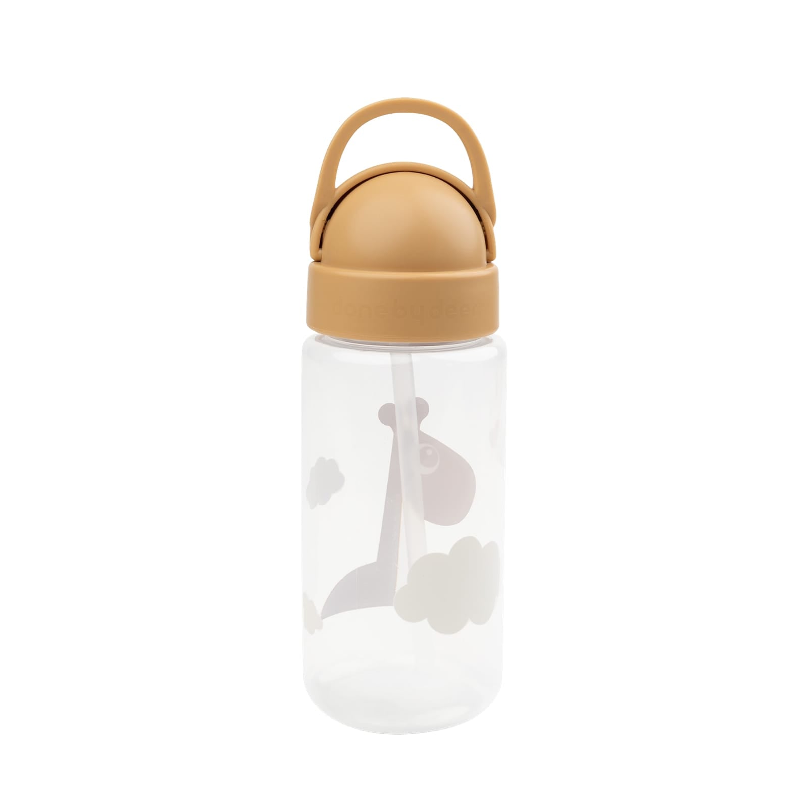 Straw Water Bottle - Raffi Mustard