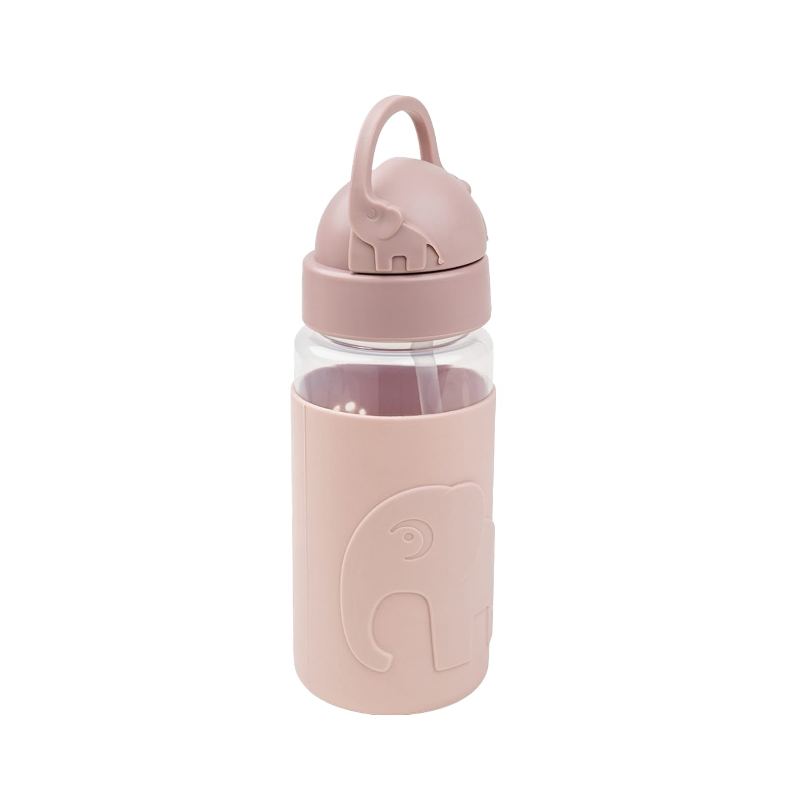 Easy Grip Straw Water Bottle - Elphee Powder