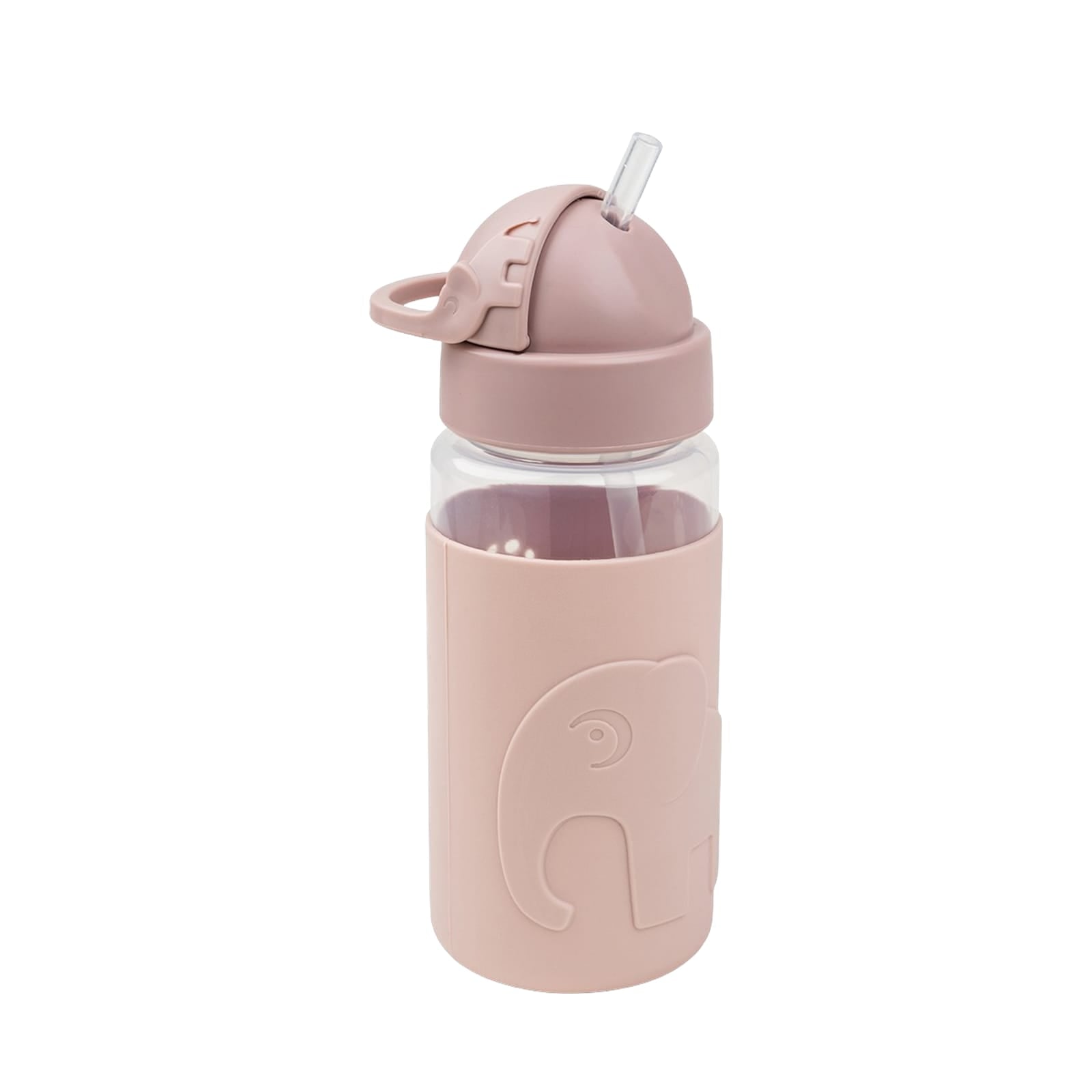 Easy Grip Straw Water Bottle - Elphee Powder