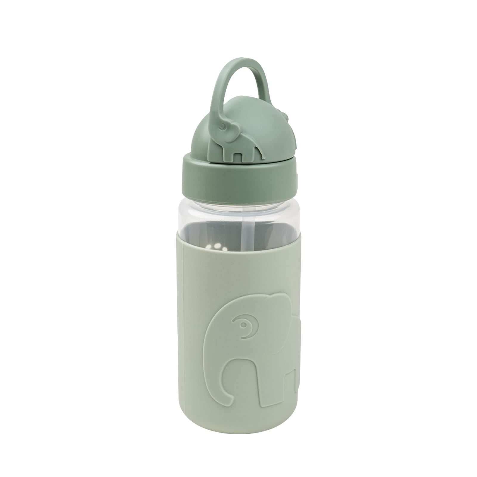 Easy Grip Straw Water Bottle - Elphee Green