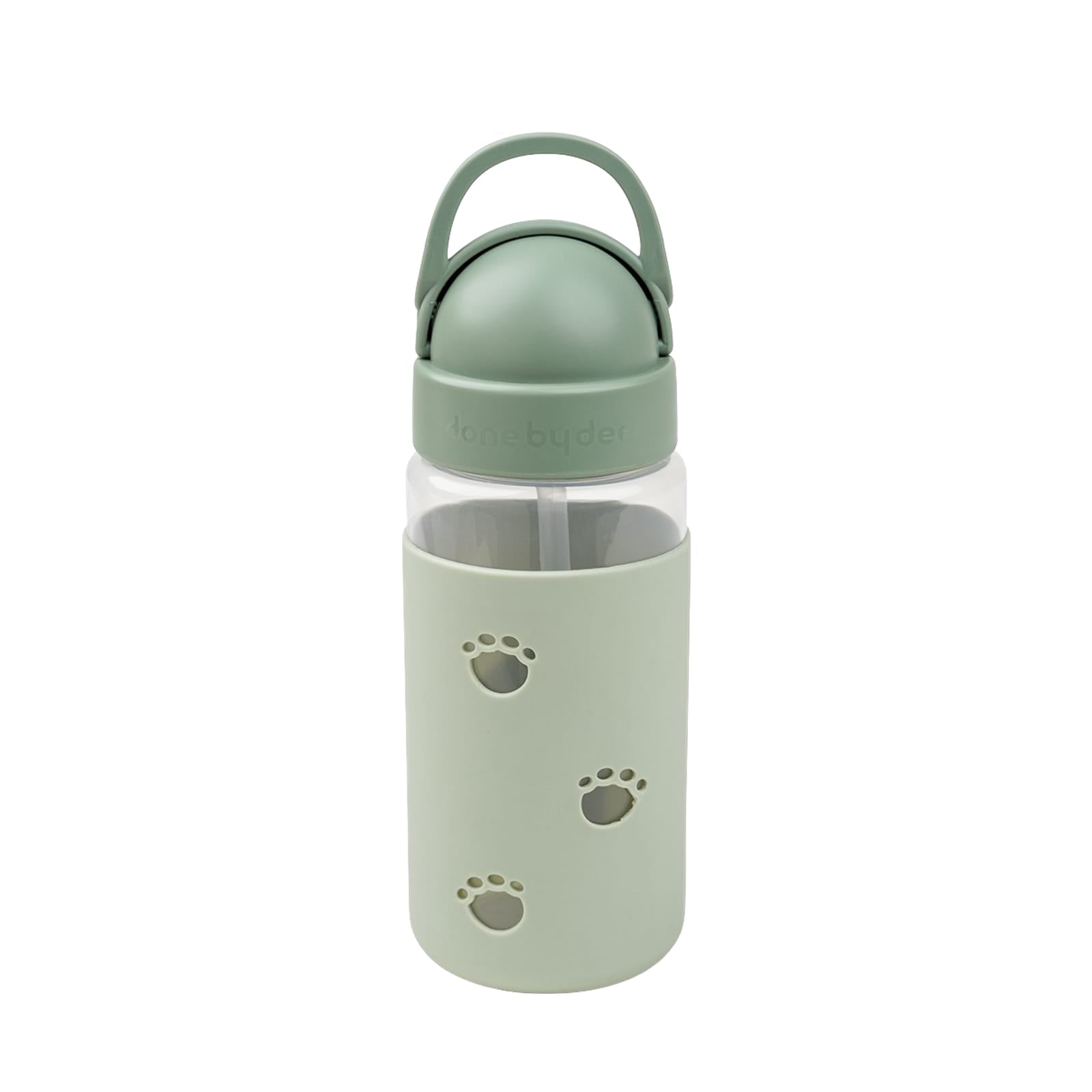 Easy Grip Straw Water Bottle - Elphee Green