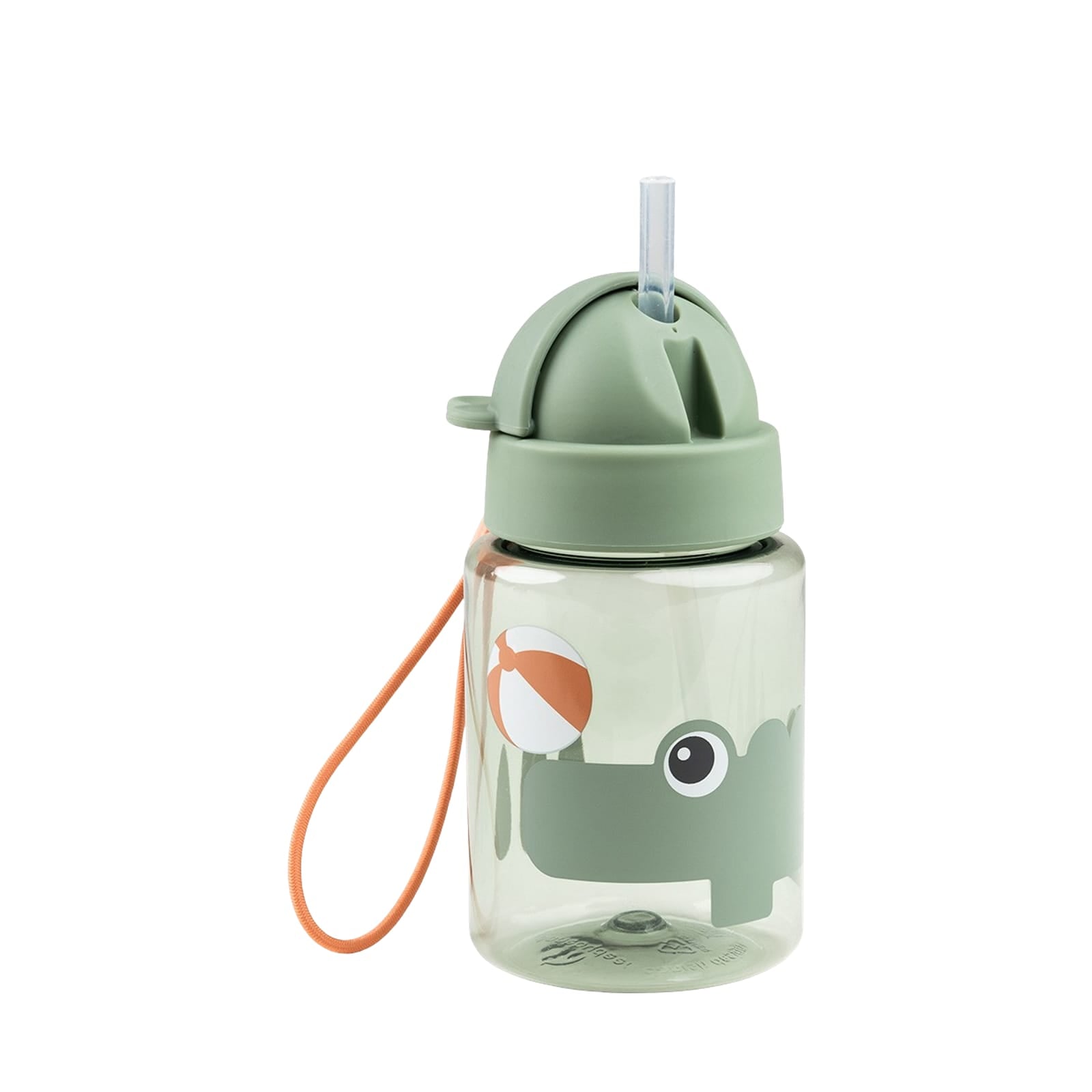 Straw Water Bottle - Playground Green