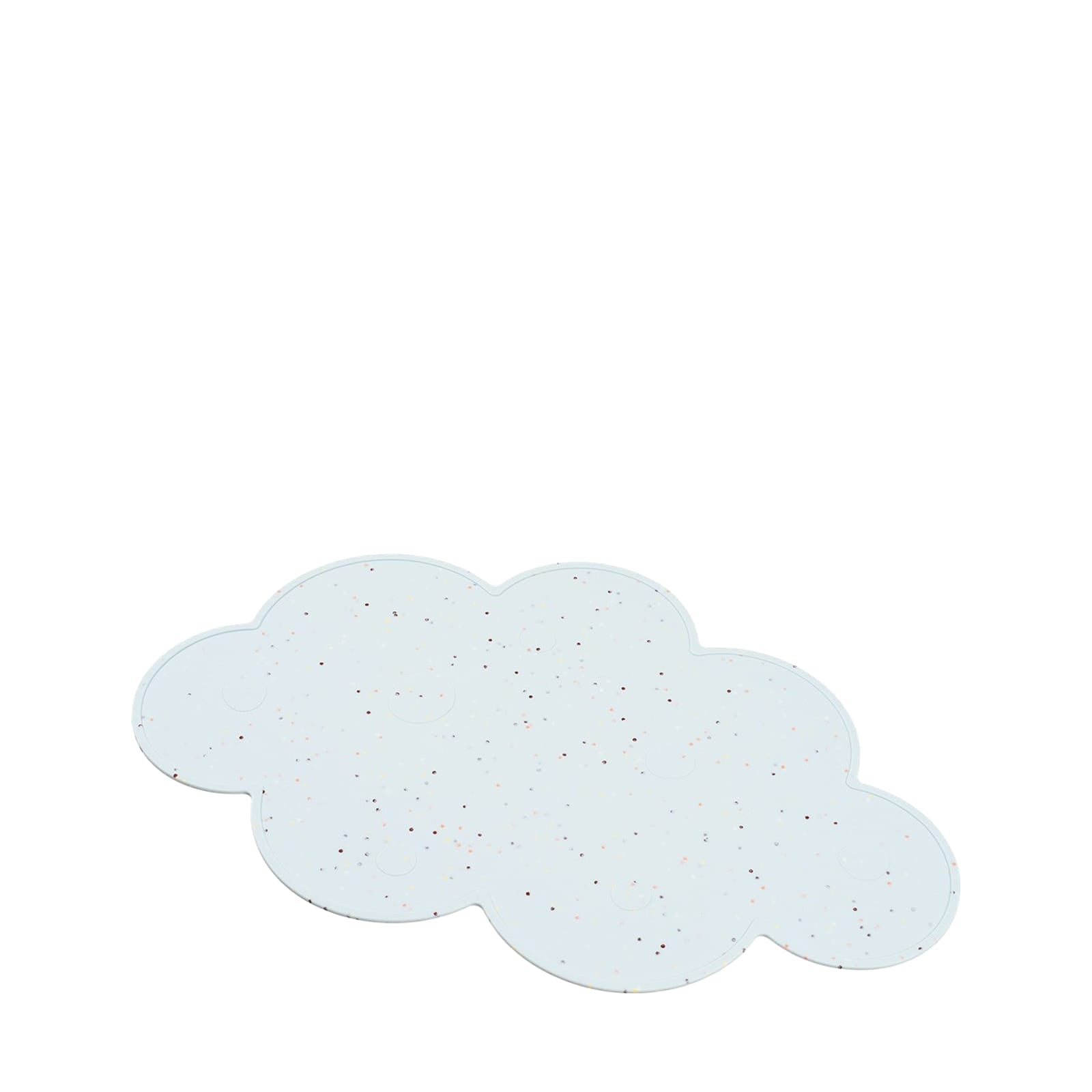 Silicone Placemat - Confetti Blue