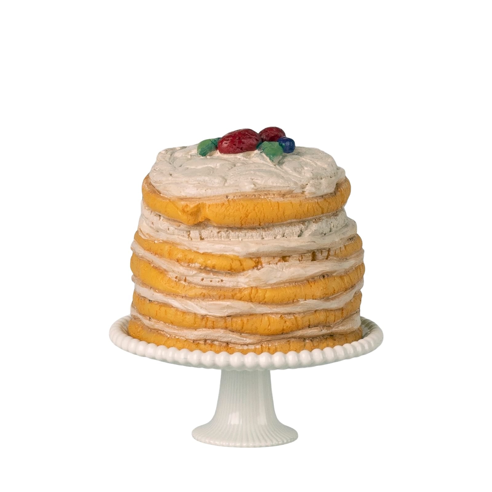 Party Cake and Cake Stand - Mouse - Off White