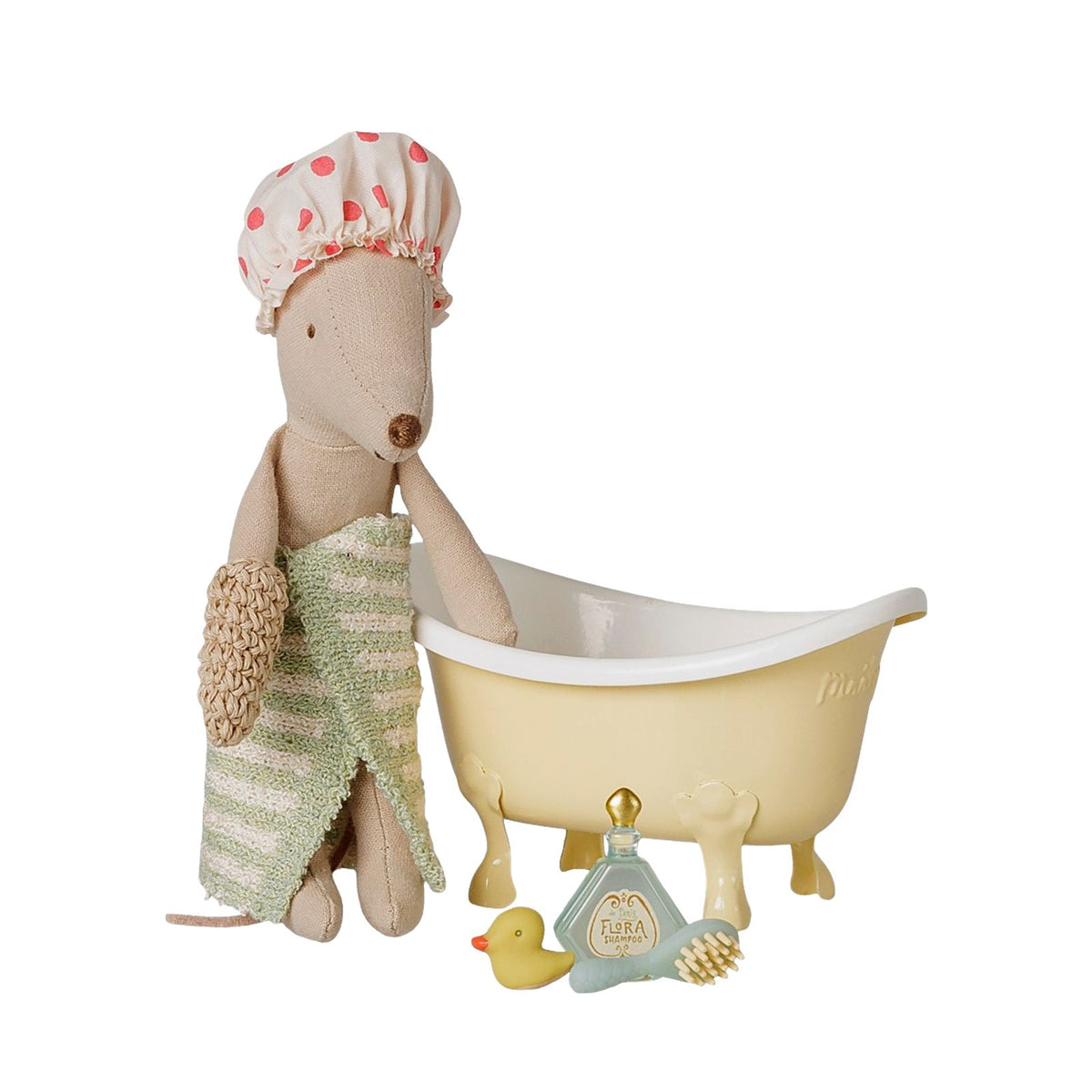 Bathtub Set - Mouse - Yellow