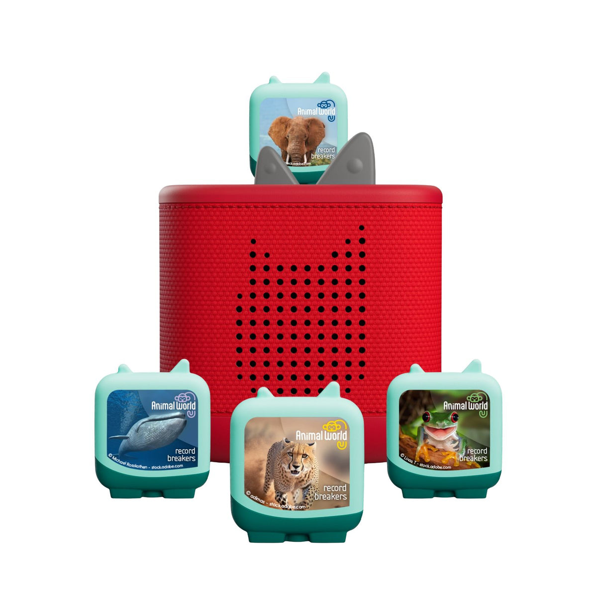4 Pocket Tonies - Animal World - Record Breakers