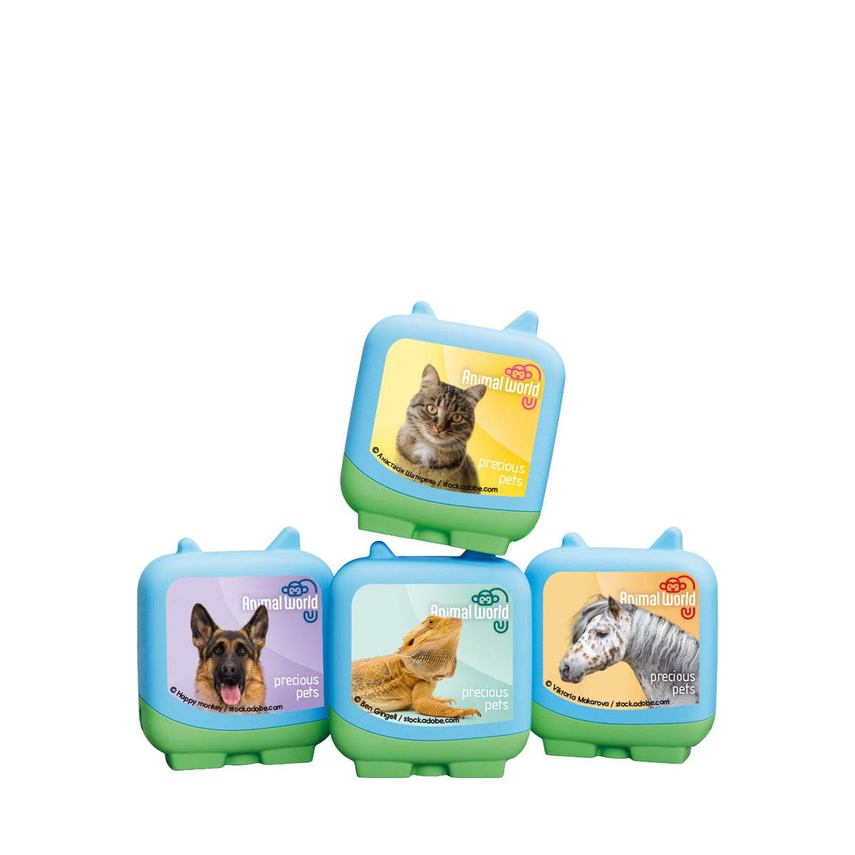 4 Pocket Tonies - Animal World - Precious Pets