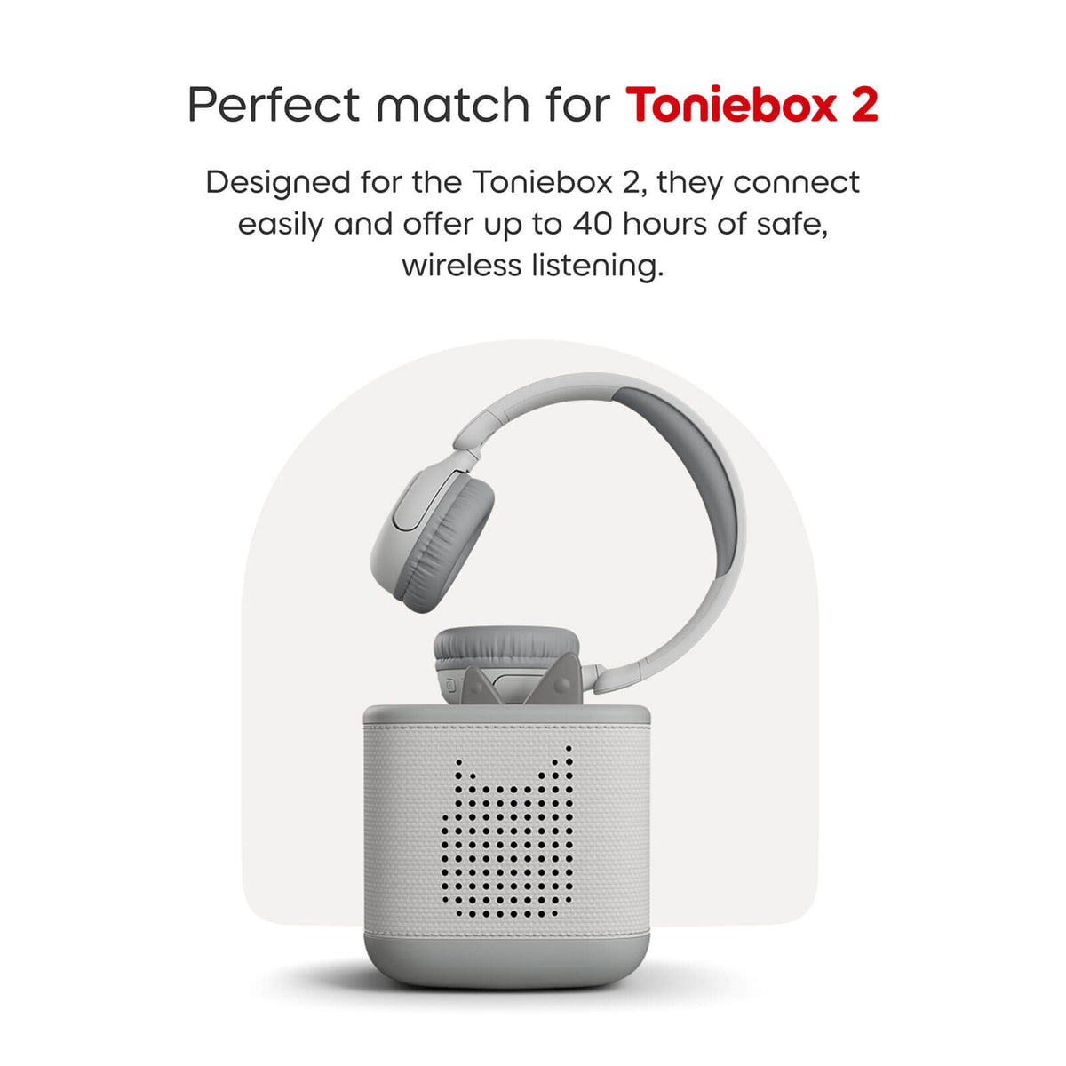 Bluetooth Headphones - Moon Grey
