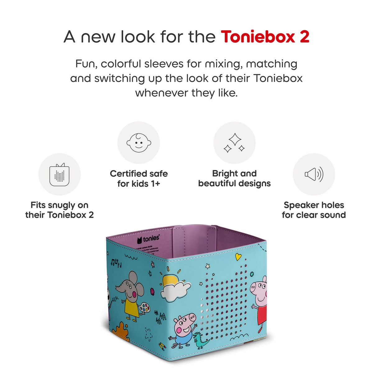 Toniebox 2 Sleeve - Peppa Pig