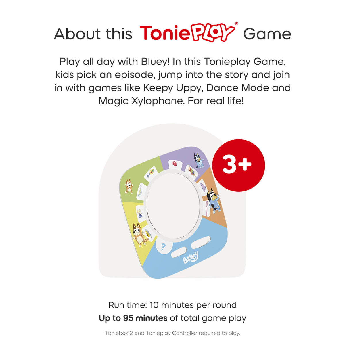 Toniebox 2 Play Set with Bluey - Blue