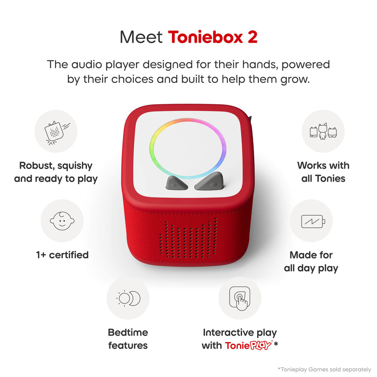 Toniebox 2 Starter Set with Bluey - Pink