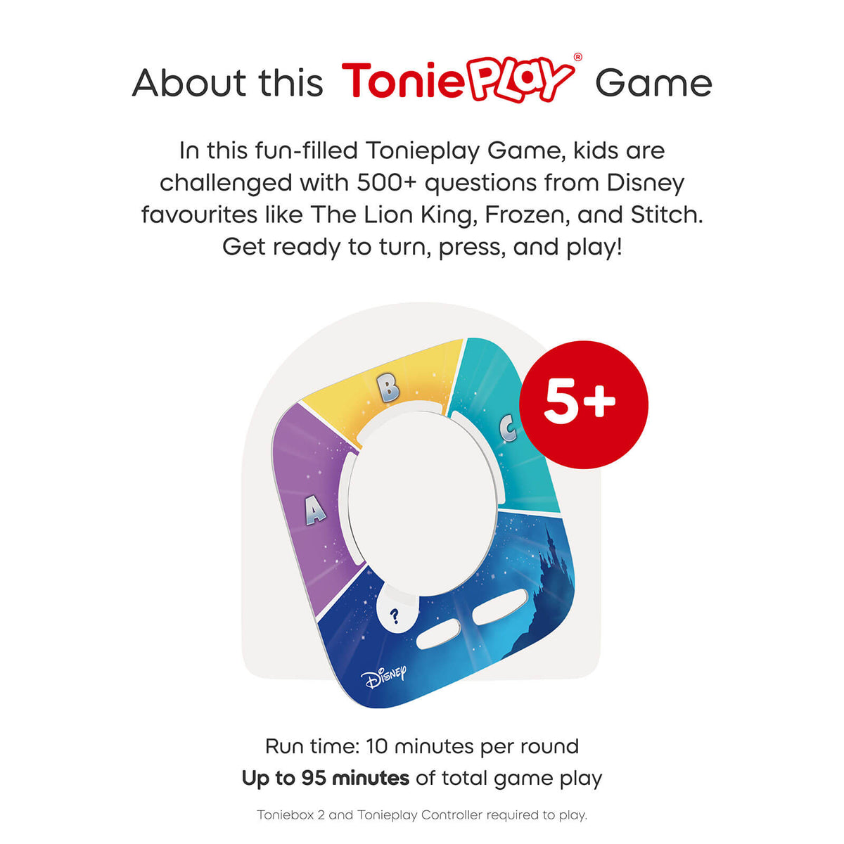 Toniebox 2 Play Set with Lion King - Pink