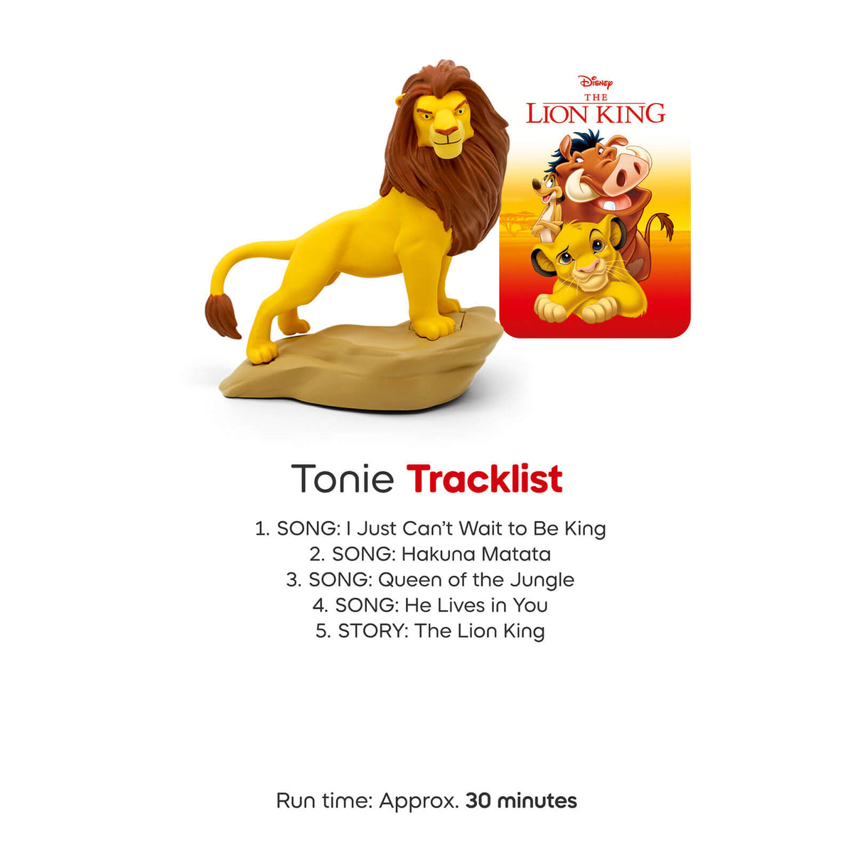 Toniebox 2 Play Set with Lion King - Pink