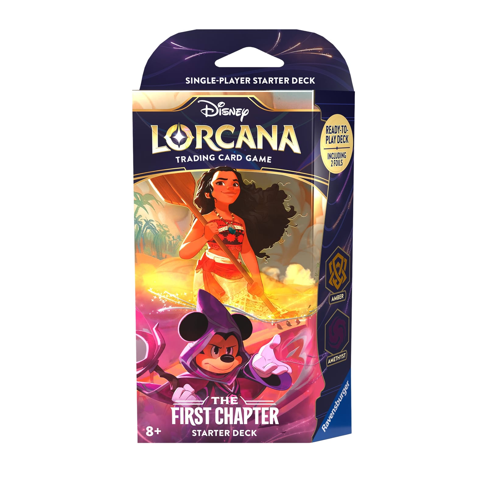 Trading Card Game Starter Deck - The First Chapter - Moana and Mickey Mouse