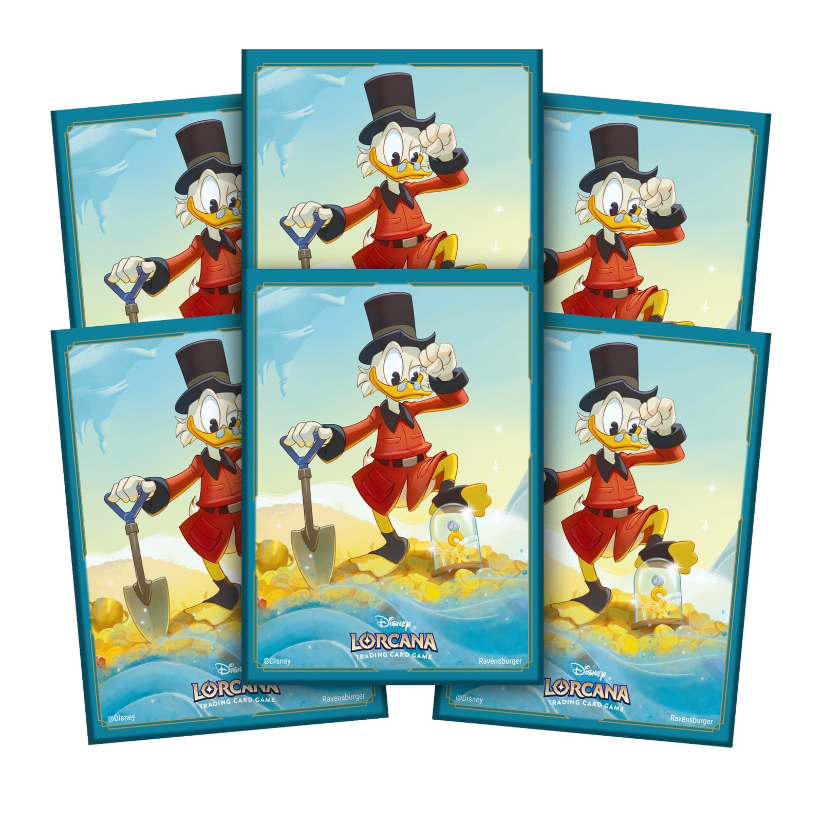 65 Card Sleeves - Scrooge McDuck