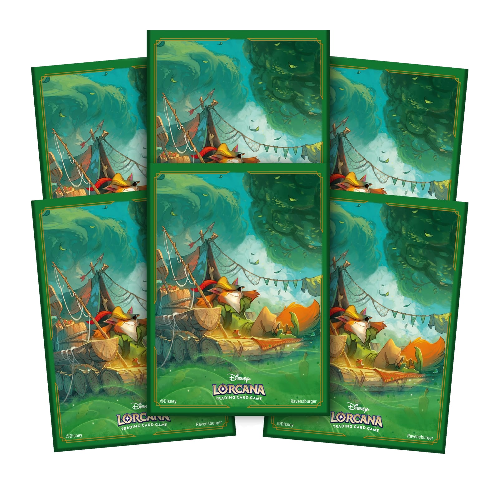 65 Card Sleeves - Robin Hood