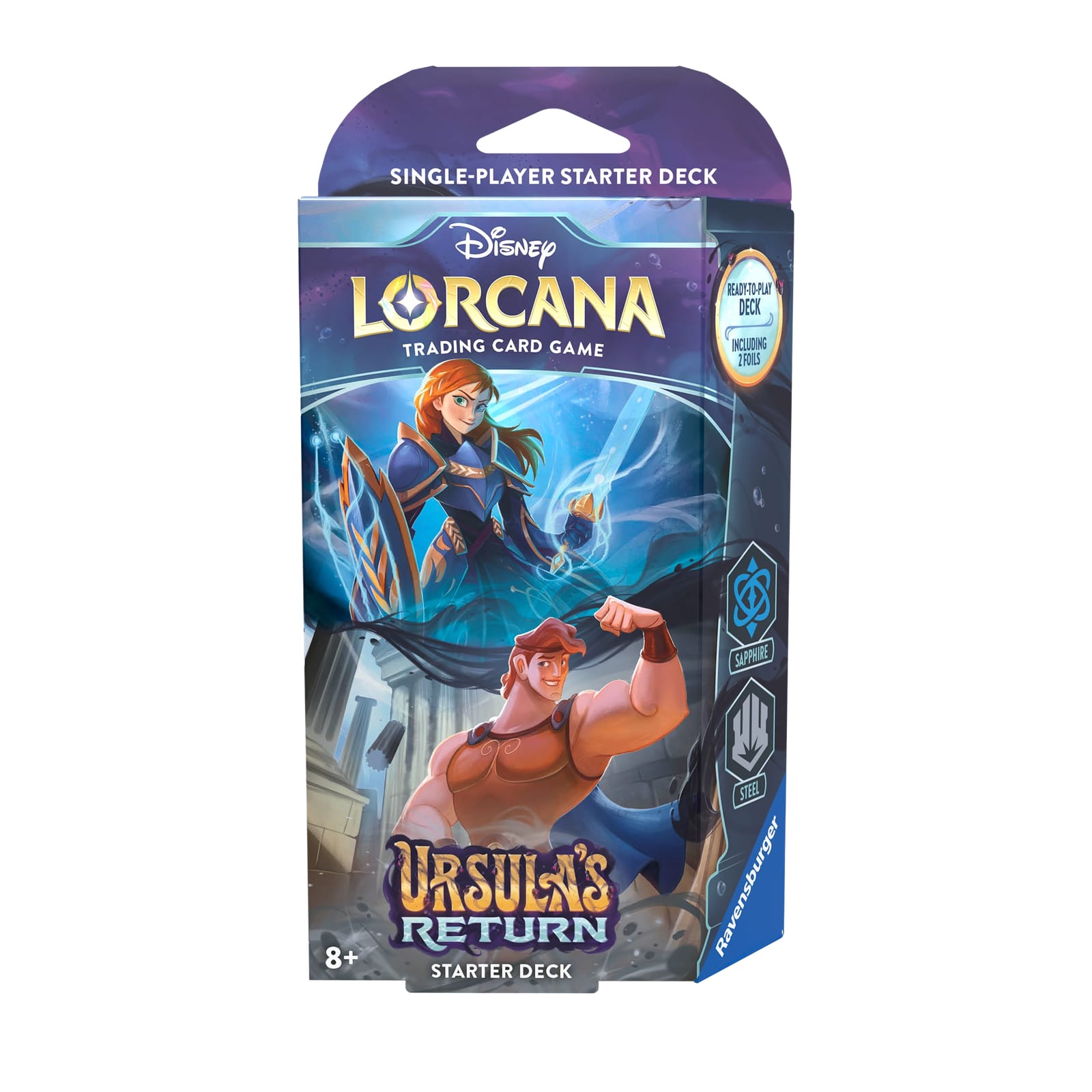 Trading Card Game Starter Deck - Ursula’s Return - Anna and Hercules